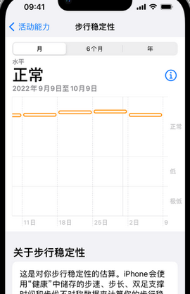 西陵iPhone手机维修如何在iPhone开启'步行稳定性通知'