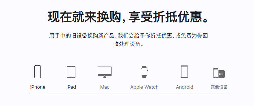 西陵苹果手机维修分享iPhone以旧换新的去处 