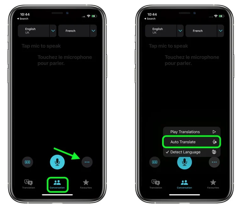 西陵苹果手机维修分享iOS 15 “翻译” App 新改进 